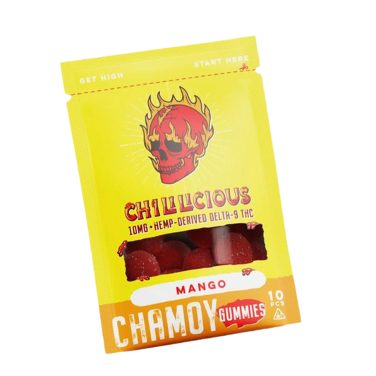 Indulge in a Tangy Twist with Delicious Delta-8 Chamoy Gummies (10mg x 10)