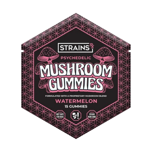 STRAINS RX Mushroom Gummies Watermelon